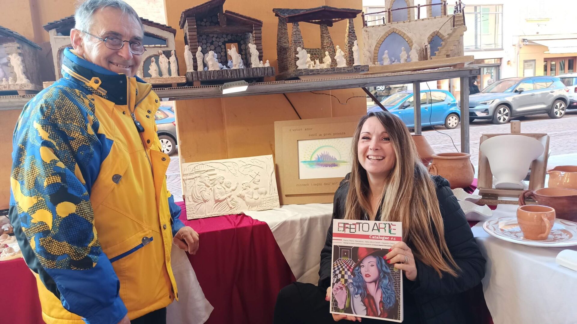 Lugli e Cornia arte carpigianapremiata a Barcellona 2024
